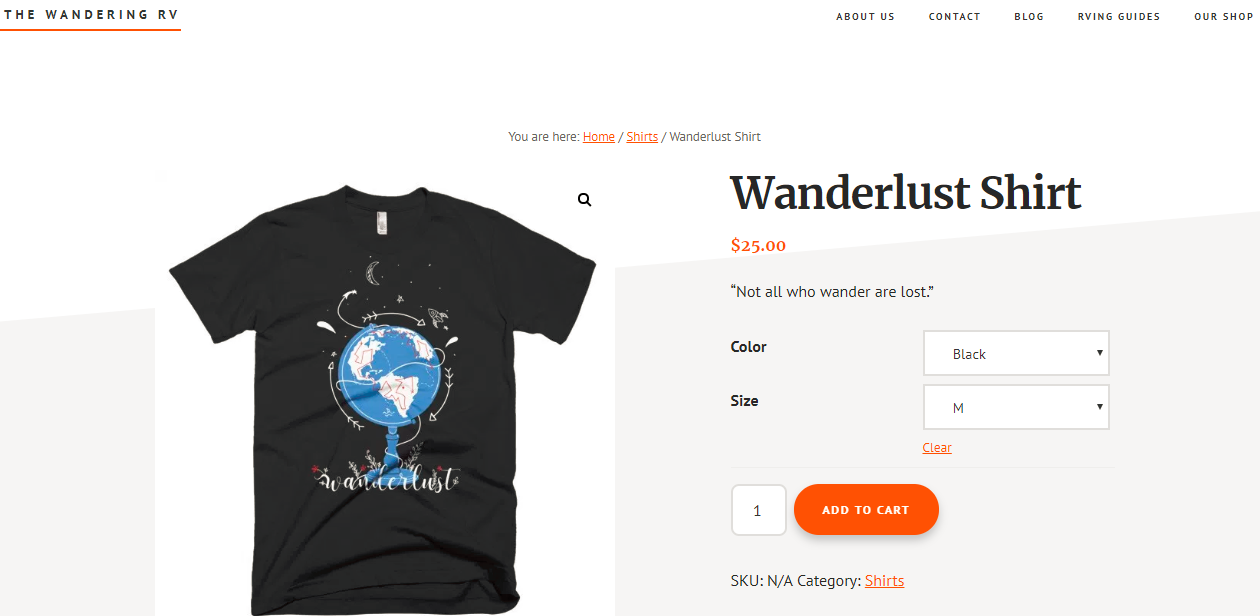 Monetize your blog with products