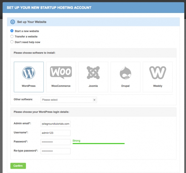 SiteGround WordPress hosting guide