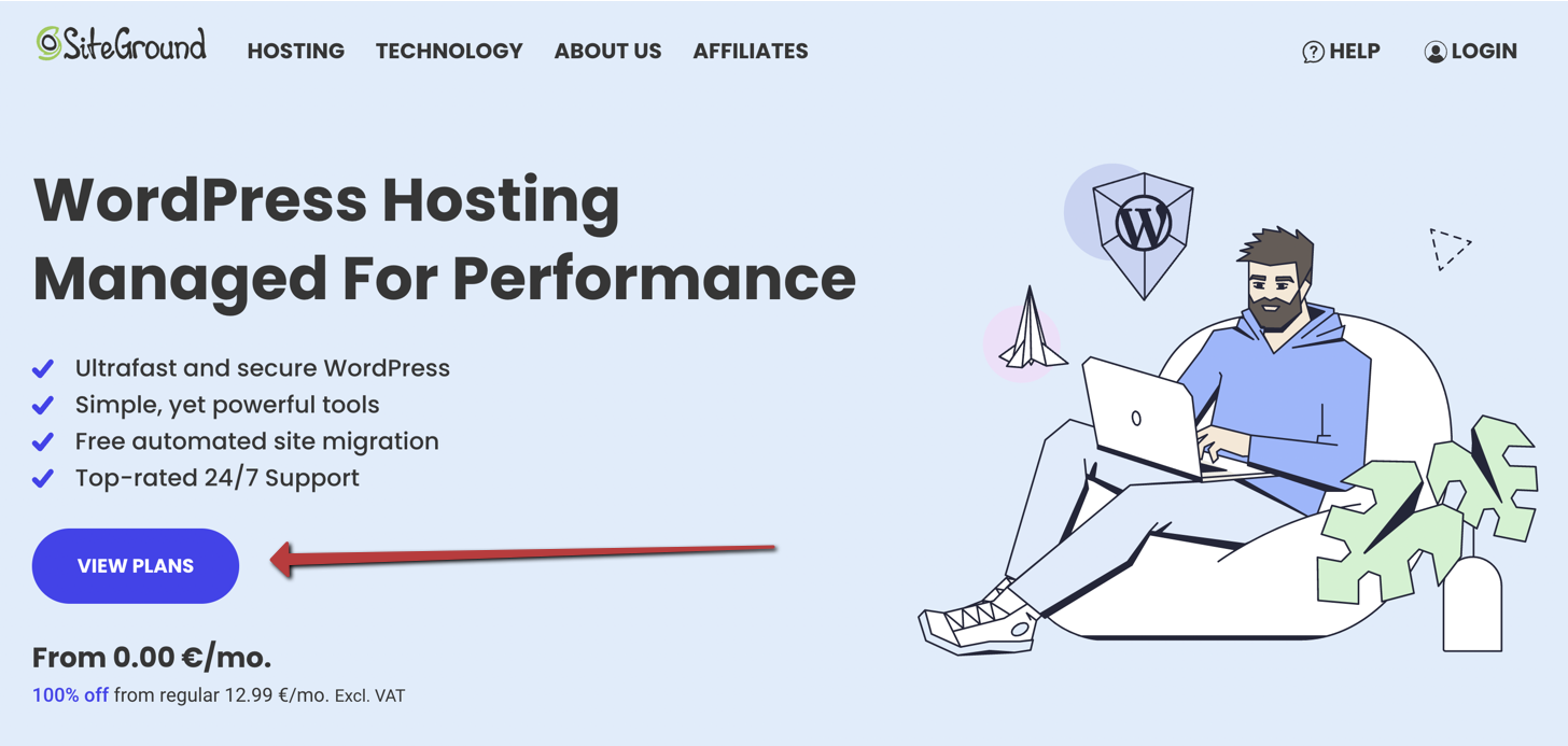 Siteground WordPress Hosting